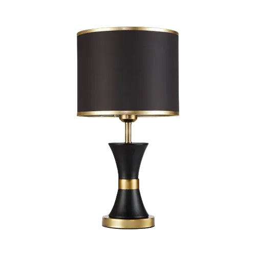 Metal Table Lamp Black, Gold E27 #TL698 BK/GOLD