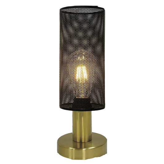 Metal Table Lamp Black and Gold E27 #TL704 BK/GD
