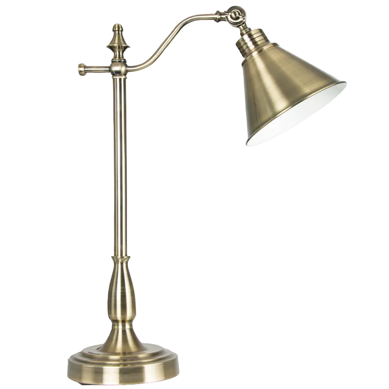 Antique Brass Table Lamp E27 610mm #TL820 ANTIQUE