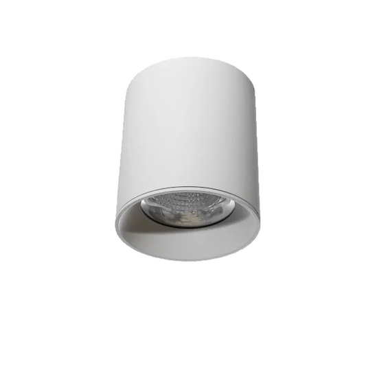 Alu Cylindrical Surface Downlight, White, 76×125mm #TS43WHITE