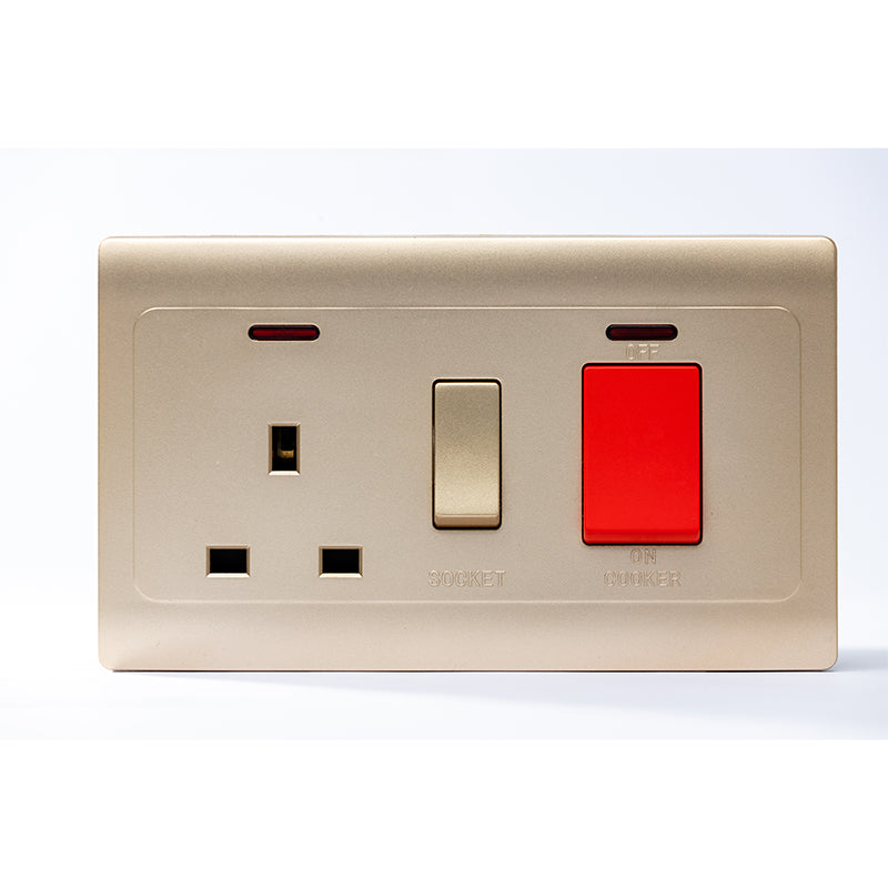 Kitchen Switch Socket (Gold) - S7.0-044G