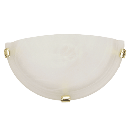 WH Marble Glass Gold Clip #WB12005 WH