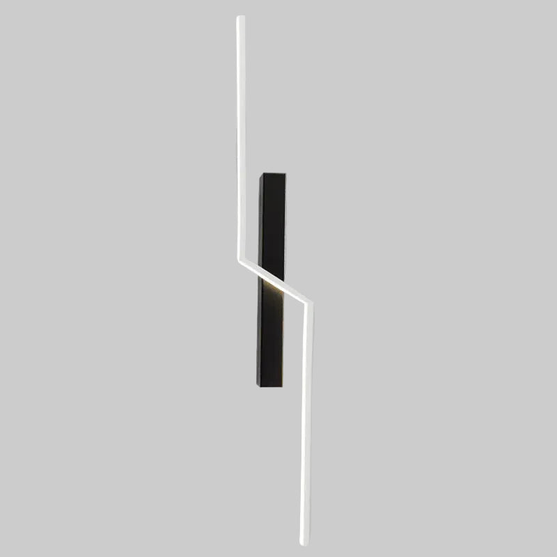 14W Meta LED Wall Lt w Acrylic Diffuser Black, White #WB410 BK/WH
