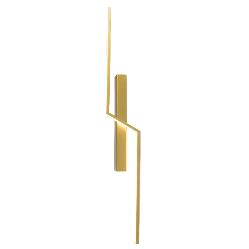 14W LED Wall Light with Acrylic Diffuser Gold #WB411 GOLD
