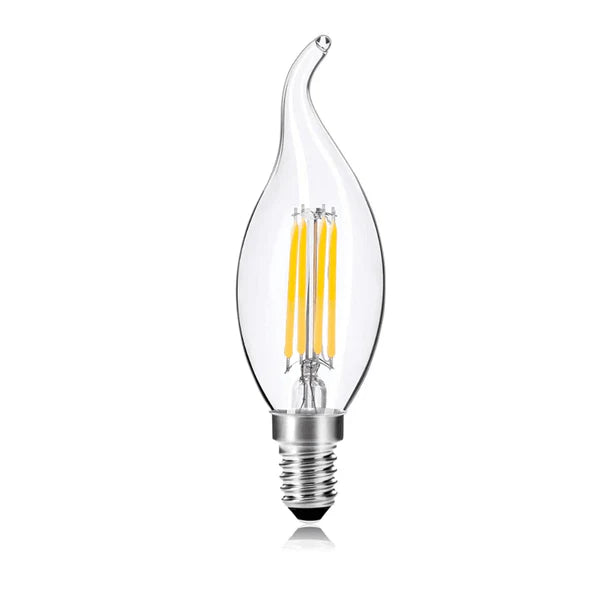 4W C35T Filament Candle Bulb E14 WW #WL003