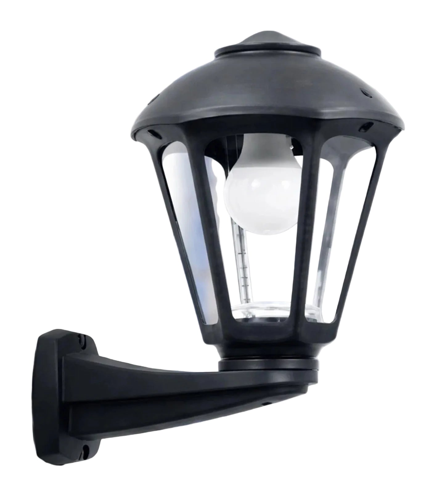 GIAMPY NARDO Wall Lt Black, Clear E27 #H21.240B