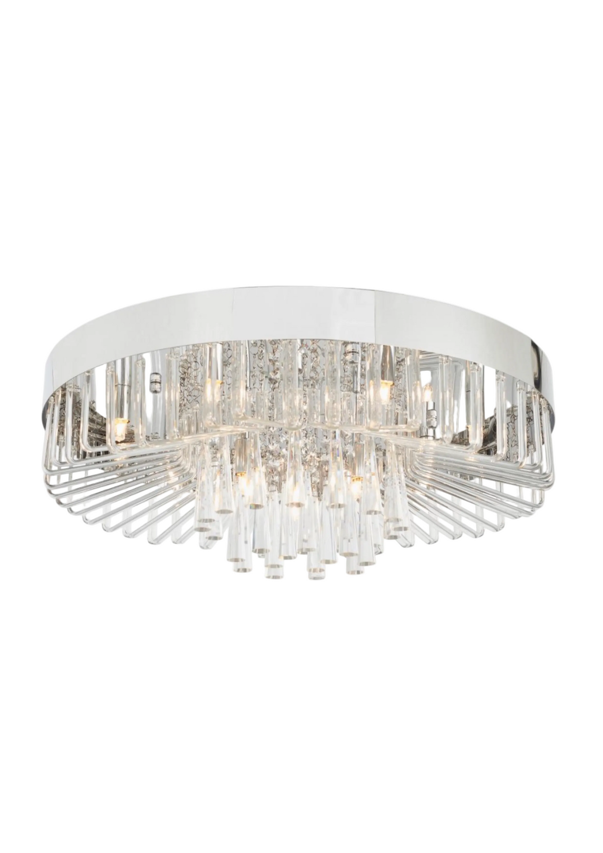 Lampadario Argento 10 lt ceiling lamp #ZV15160-10A