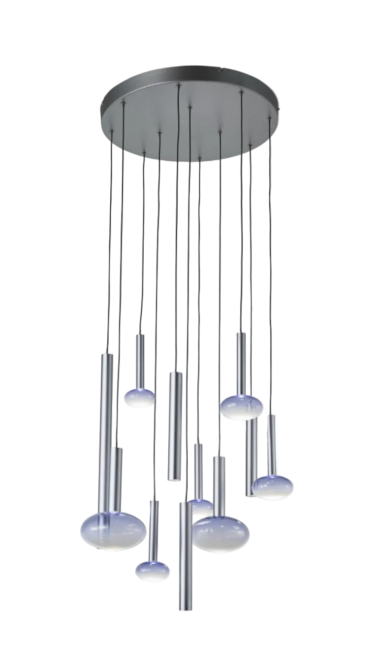 Stella 7-Light Round Pendant Lamp # ZV25080-7A