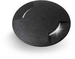 ALDO Inground Recessed Fitting Black Incl. G9 #1L1.000+LED LAMP