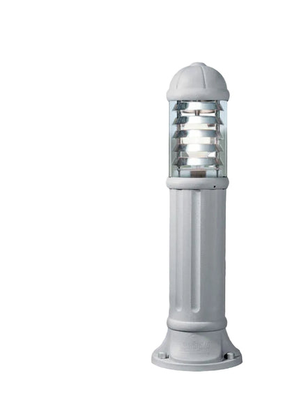 SAURO Garden Bollard Grey E27 80cm #D15.554G