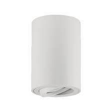 GU10 Down Facing DL, Tilt White 80mm #DL050 WHITE