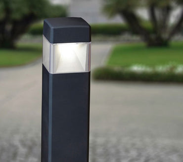 ELISA Outdoor Garden Bollard Black GX53 50cm #DS2.563B