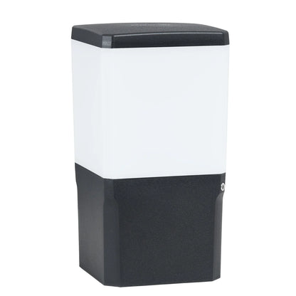 VIRGILIO 250 OD Bollard Black, White E27 250mm #DS3.558B