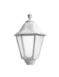 Noemi Lot Pedestal Lantern White E27 710mm #E35.113W