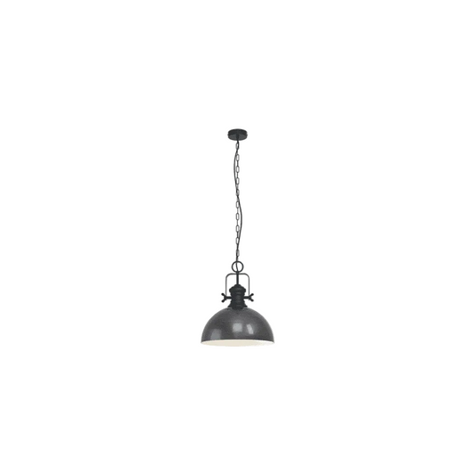 COMBWICH Steel Pendant Black, Creme E27 #43052