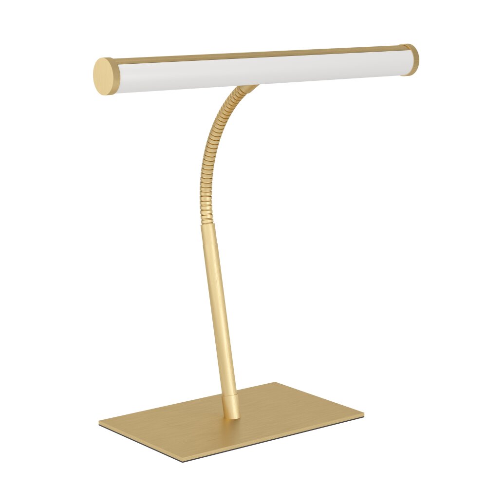 RICCIONE Steel, Alu LED Table Lamp Brass Matt IP20 #901983