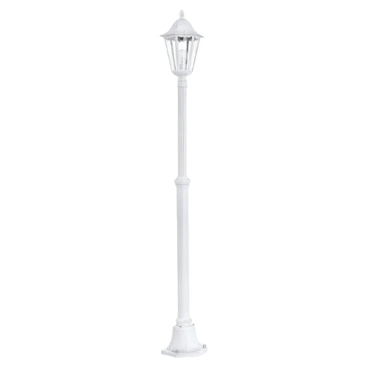 Navedo Cast Alu OD Floor Light White E27 IP44 2m #93453