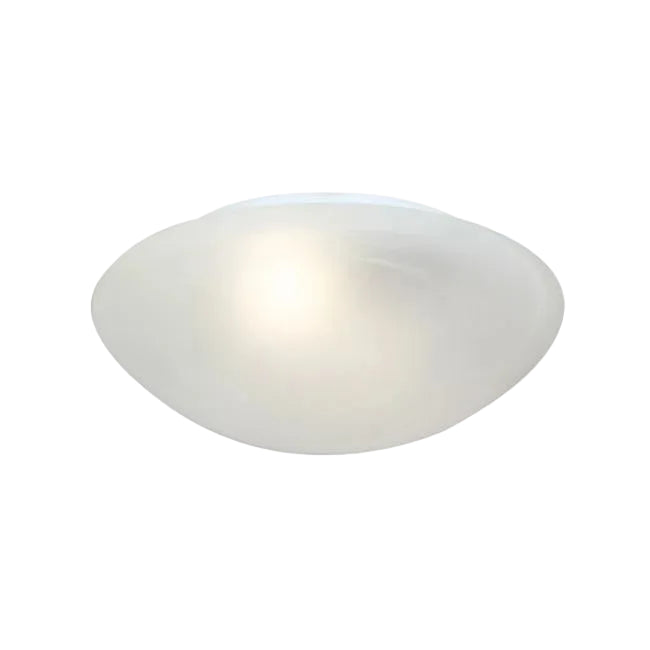 Alabaster Bathroom Ceiling Lt White 2xE27 280mm #C9A