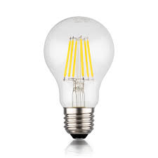 6W A60 Retro Filament Bulb WW E27 #H.LED.FIL