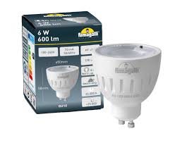 6W Bulb GU10 Settable to WW/CW #H2.LED.GU10.CCT