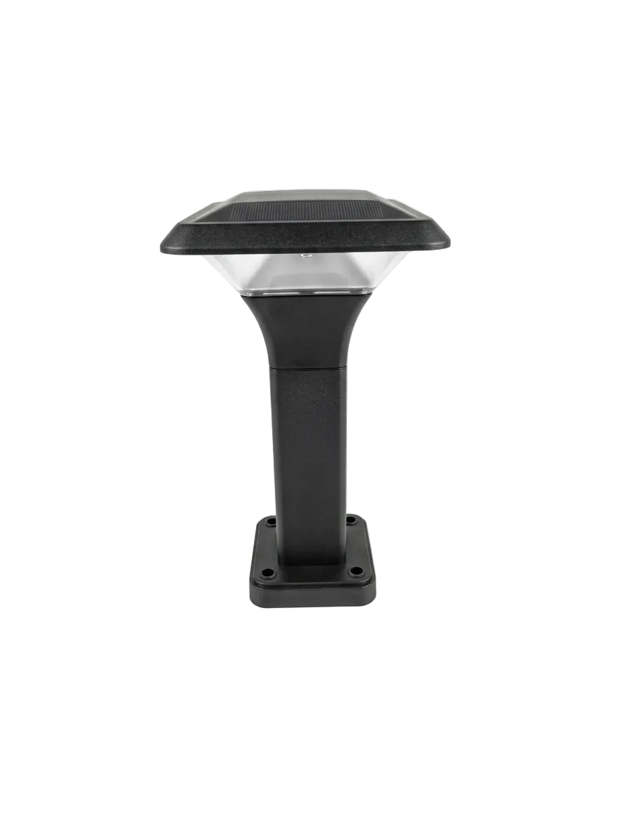 7W Alumin OD Bollard Black WW 300mm #Y003247-30