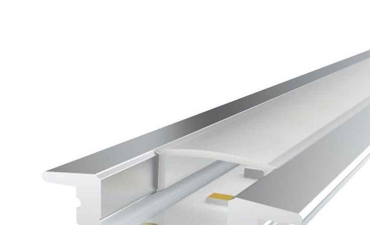Recessed Aluminium Profile 3m Lengths #WM017