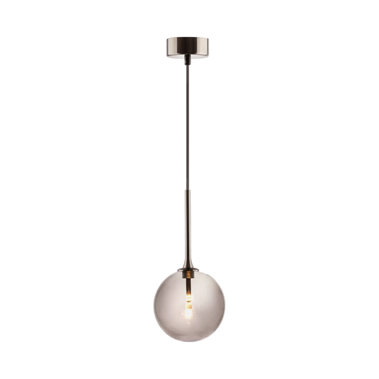 Dark-Midnight Pendant Silver, Smoky G4 4000mm #DK002