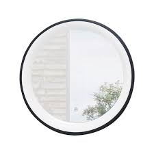 36W Circular Mirror Lt w Switch WW-DL Black IP44 #ML064 BLACK
