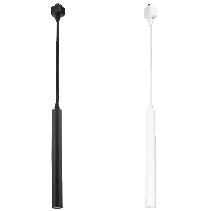 Aluminium Pendant w Track Adaptor Black CW #PEN234 BLACK