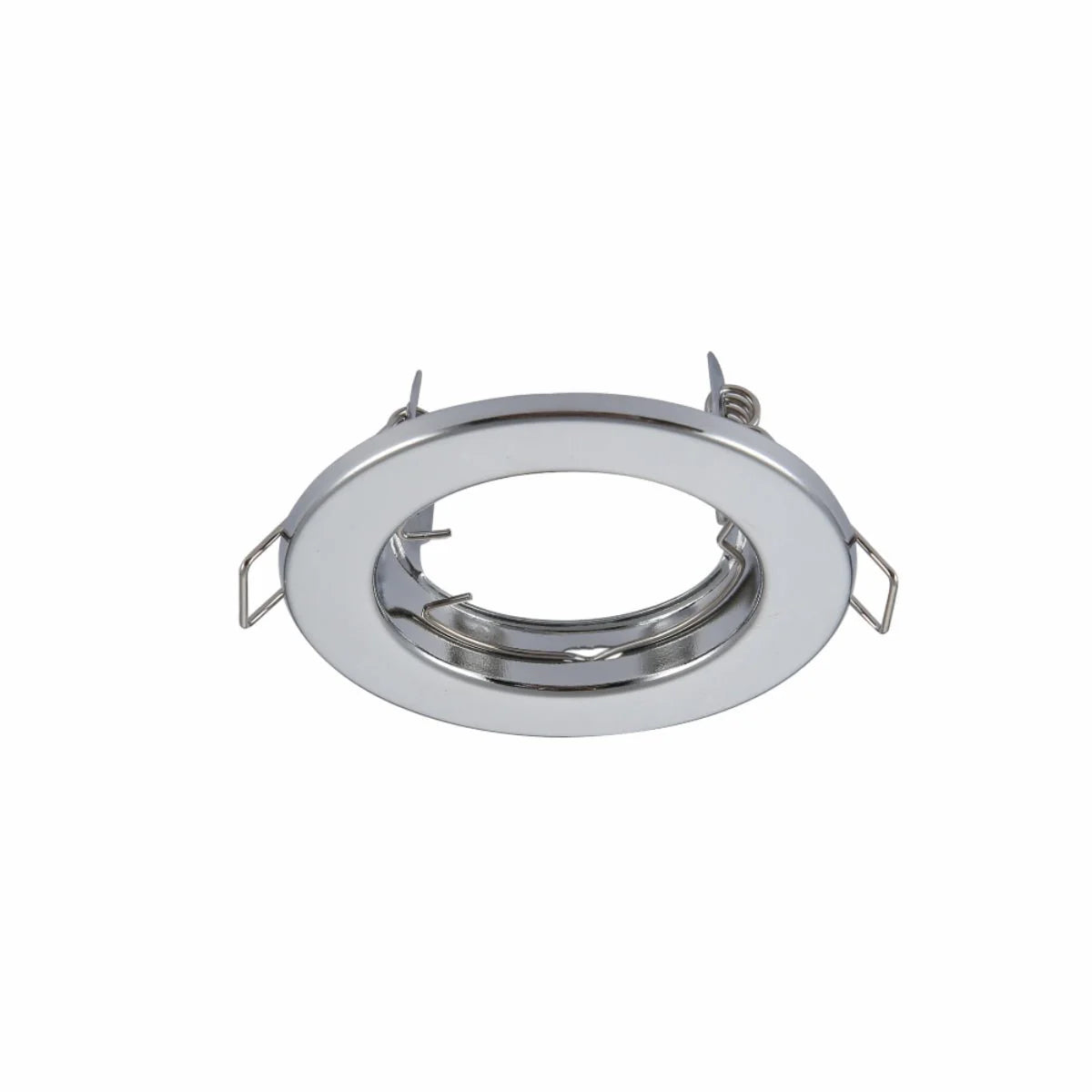 GU10 Steel DL Fitting Silver 80mm IP20 #TS53SILVER